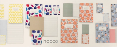 REGARO PAPIRO(レガーロ パピロ)とのコラボシリーズ　 デザインノート・メモ 新シリーズ“hocco(ホッコ)”発売　 発売日：2022年12月上旬