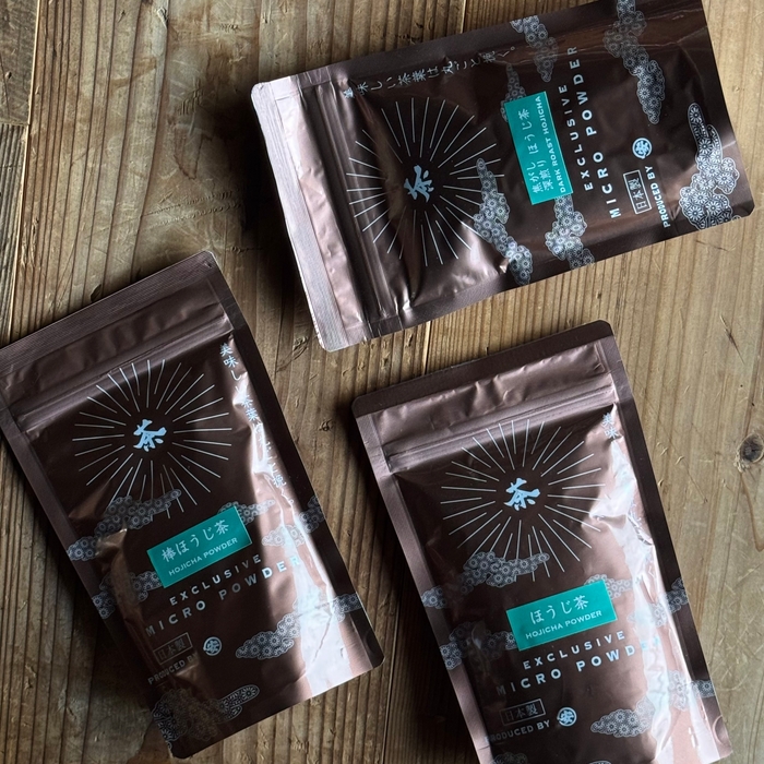 ほうじ茶パウダー3種パッケージ