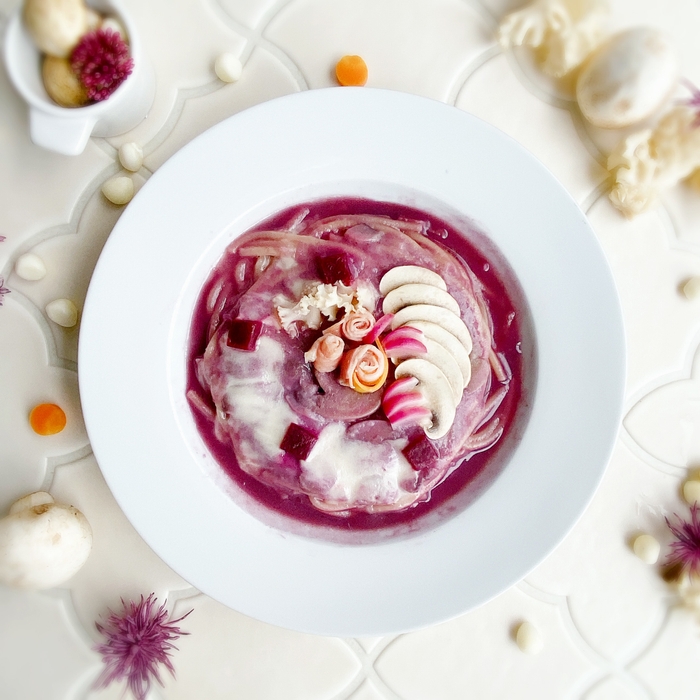 レンジでチン!「紫色のセレナーデ」