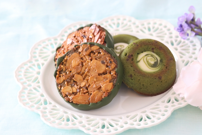 抹茶ガレットフロランタン&抹茶ティグレセット