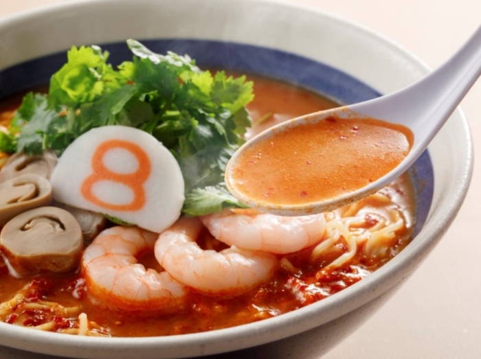 8番らーめんのトムヤムクンらーめん