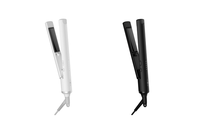 マイナスイオンストレートアイロン MHS-2477-K/W