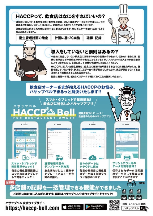 ハサップベル紹介チラシ：うら