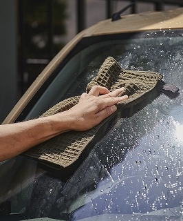 厚手グリッド マイクロファイバークロス:M :750円/L :891円(税込) ※画像はLサイズ