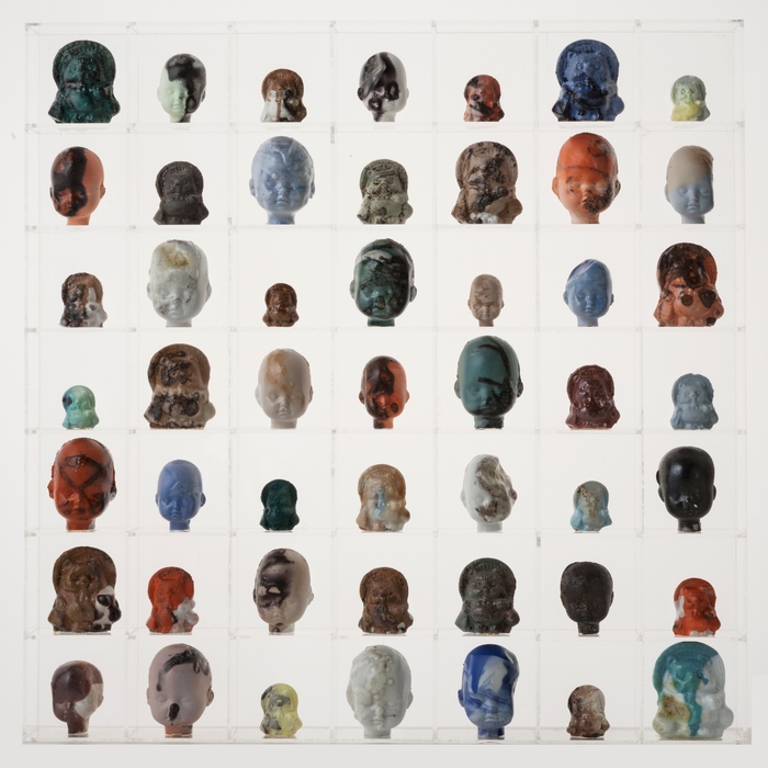 禹寛壕(WOO, Kwang ho)《一万個のプレゼント》2014年 滋賀県立陶芸の森陶芸館蔵 ※“寛”は正しくは、旧字体