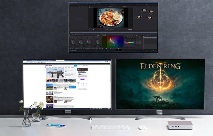 3モニター使用例