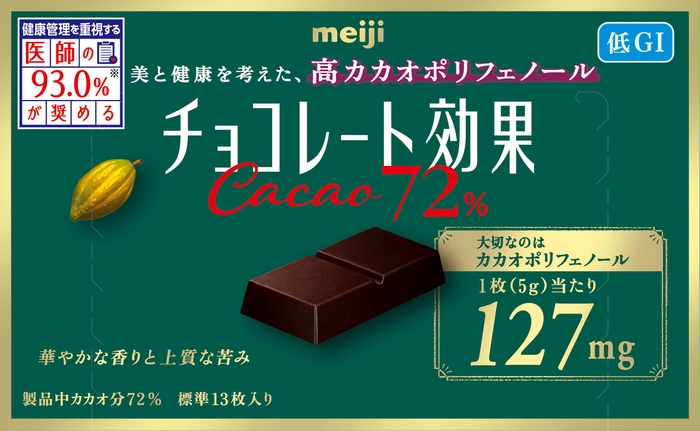 明治チョコレート効果72％