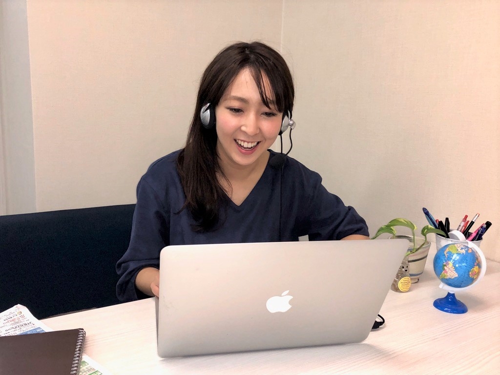 おうちdeオンライン留学授業風景(イメージ)