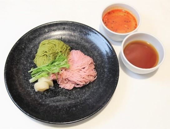 ▲堕姫・妓夫太郎の兄妹そうめん/1,600円(税込)