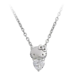 ハローキティの本格的アクセサリー。さりげなくかわいく、シンプルで高級感あふれるデザインで毎日つけたくなります。