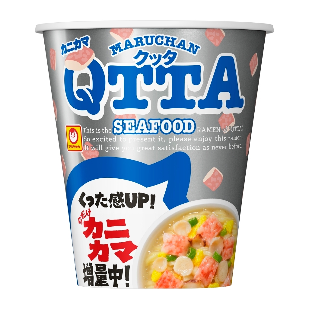 MARUCHAN QTTA SEAFOODラーメン カニカマ増量
