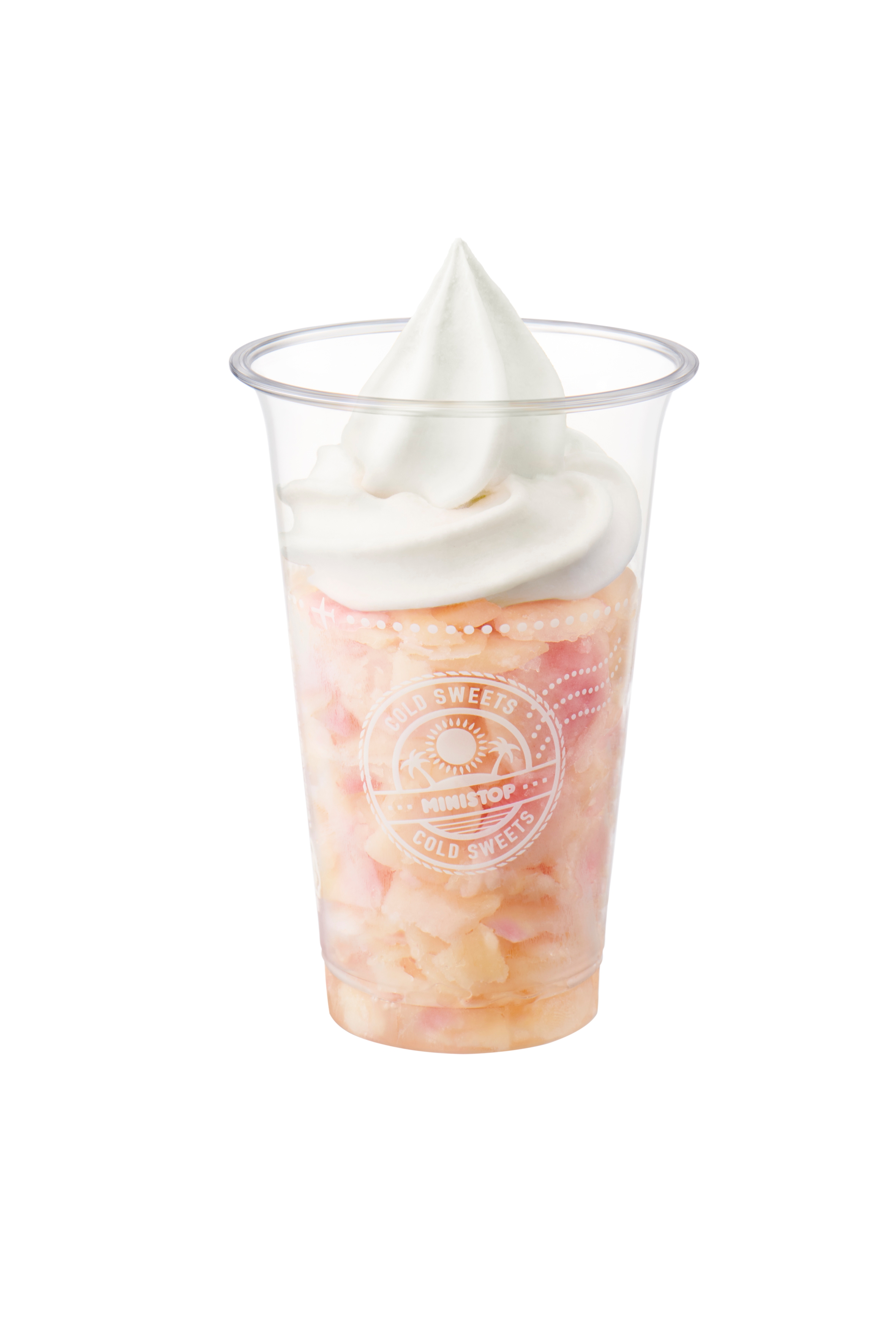ハロハロ 果実氷白桃