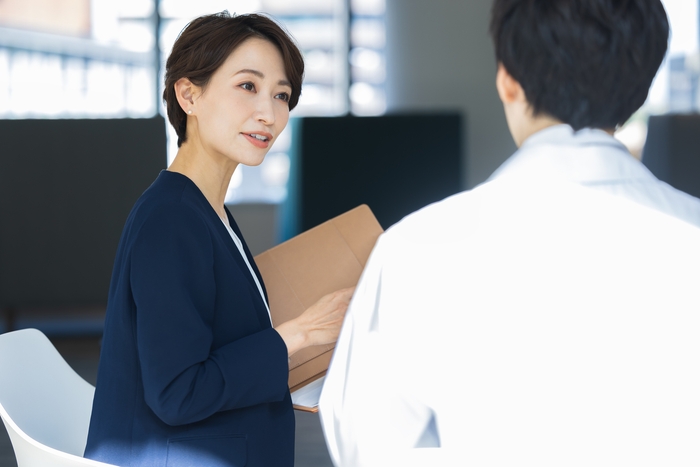 専属医療通訳のイメージ