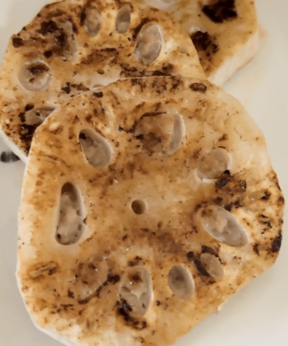 れんこんがサクサク!