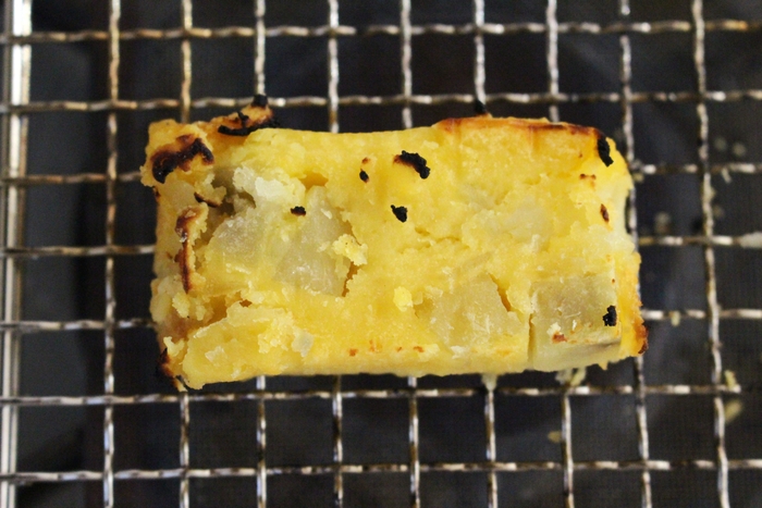 焼き網で焼いてBBQにも