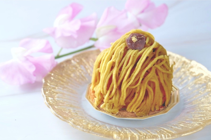 和栗のモンブラン 米粉 グルテンフリー