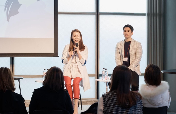 (左) 櫻井 夏子／(右) 坂上 翔一郎