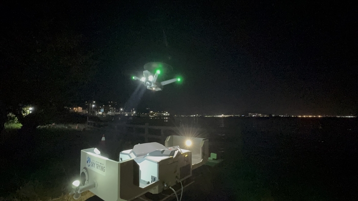 （画像２）DJI Dock2設置運用風景