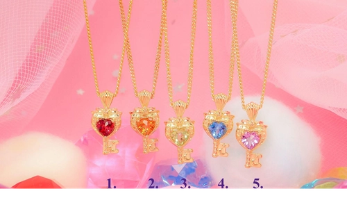 本物の宝石を携えて―　 #C-pla×KARATZカプセルトイ版 「大人のセボンスター ハートキーペンダント」限定販売