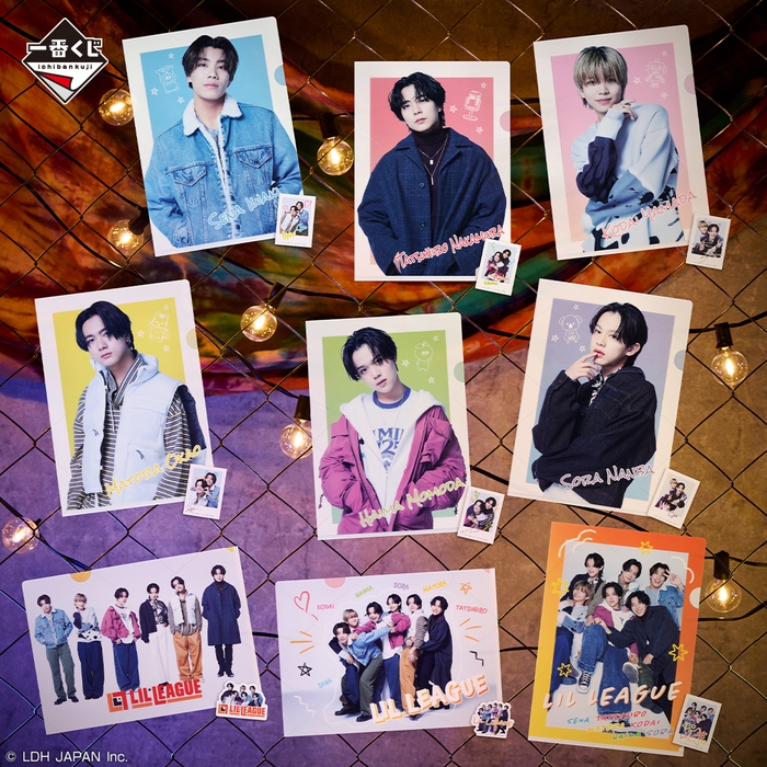 J賞:撮り下ろしクリアファイル&ステッカーセット(イメージ)