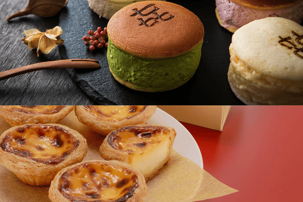 生どら焼き専門店「七星」/アンドリューのエッグタルト