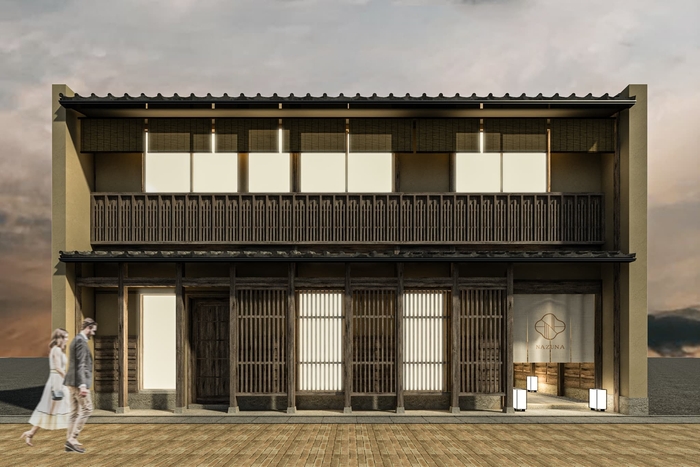 「Nazuna 京都 東本願寺」外観 @STUDIO ALUC