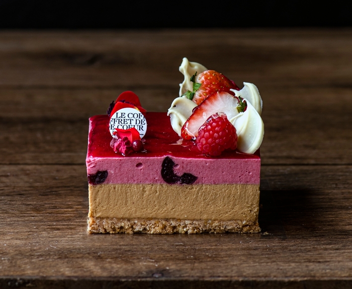 <ル・コフレ・ドゥ・クーフゥ>アールグレイとフランボワーズの二層ムース