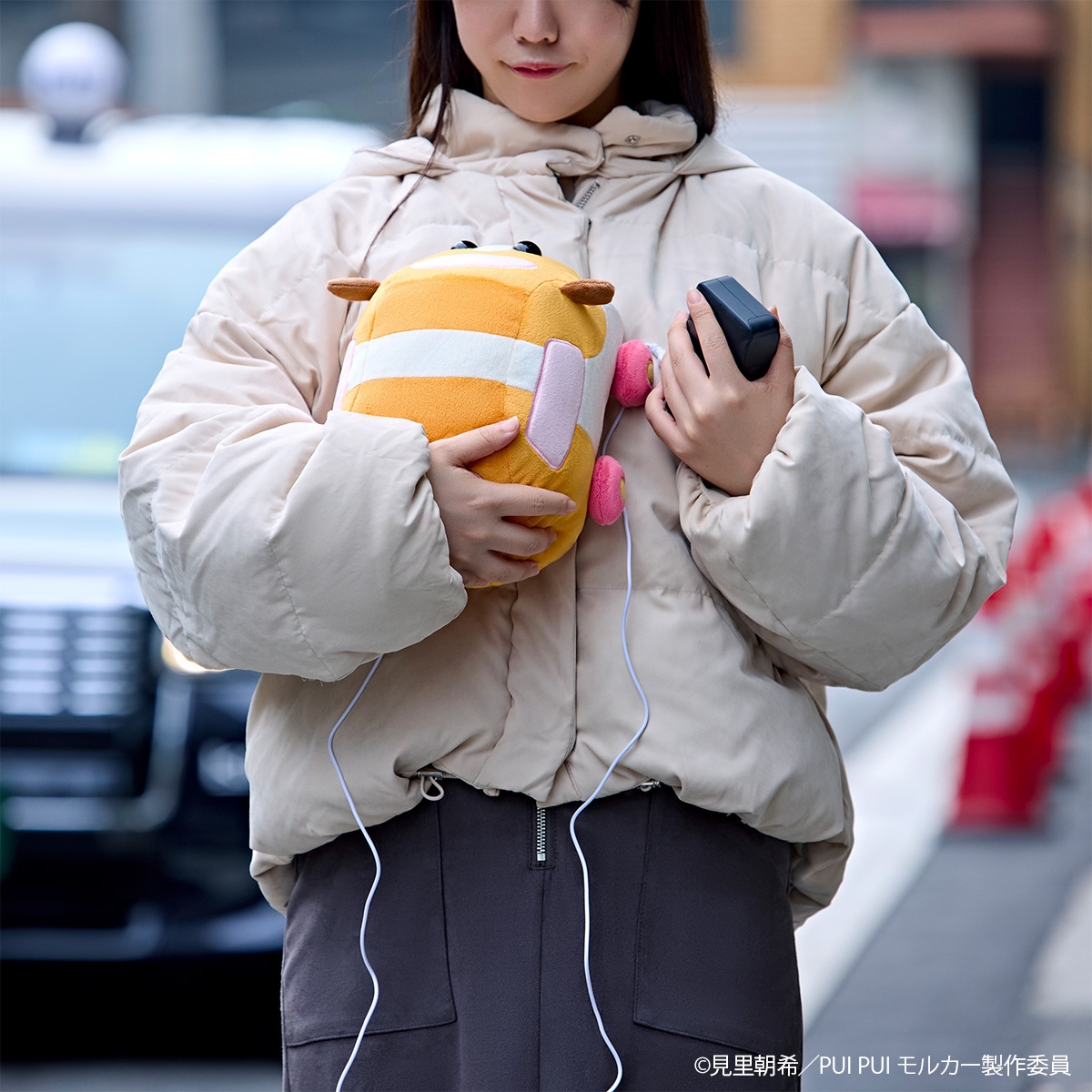 あったかぬいぐるみ PUI PUI モルカー ポテト(使用イメージ3)
