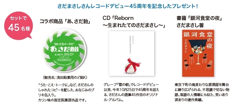 さだまさしさんグッズ