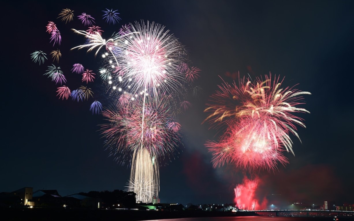 豊橋祇園祭花火大会の様子(出所:愛知県公式観光サイト)