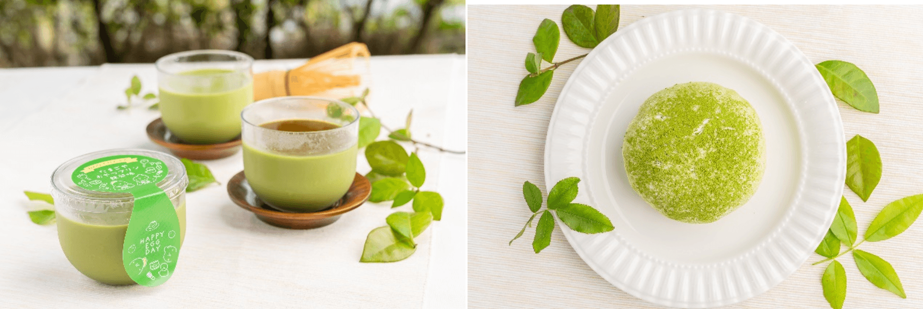 おやつプリン/抹茶大福