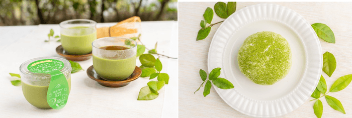 おやつプリン/抹茶大福