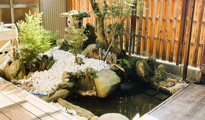 <四国オフィス-中庭>