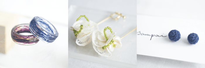 京都西陣発!伝統産業産廃素材のアップサイクルアクセサリーブランド「sampai」が横浜高島屋にて8月17日(水)から期間限定POP UPストアをオープン