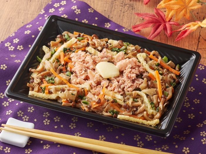 鮭バターきのこごはん イメージ画像