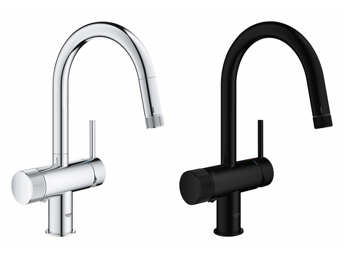 ミンタ_浄水器一体型水栓_製品画像