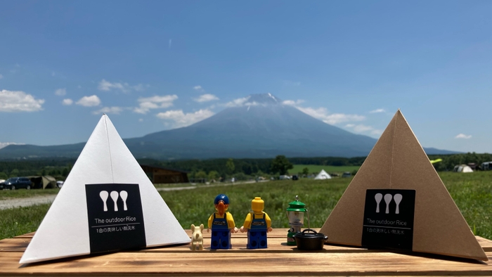 #The outdoor rice 一合の美味しい無洗米 活用イメージ(1)