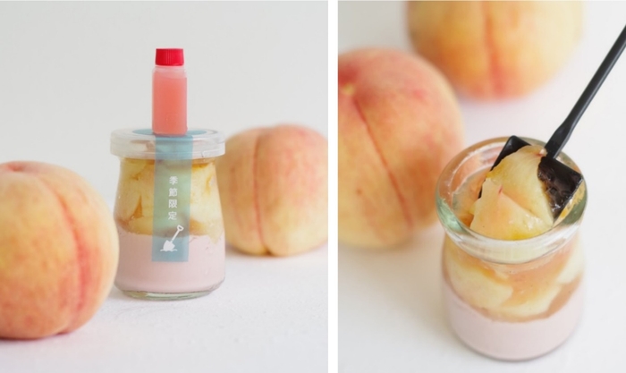 第1弾 ほれほれ桃プリン