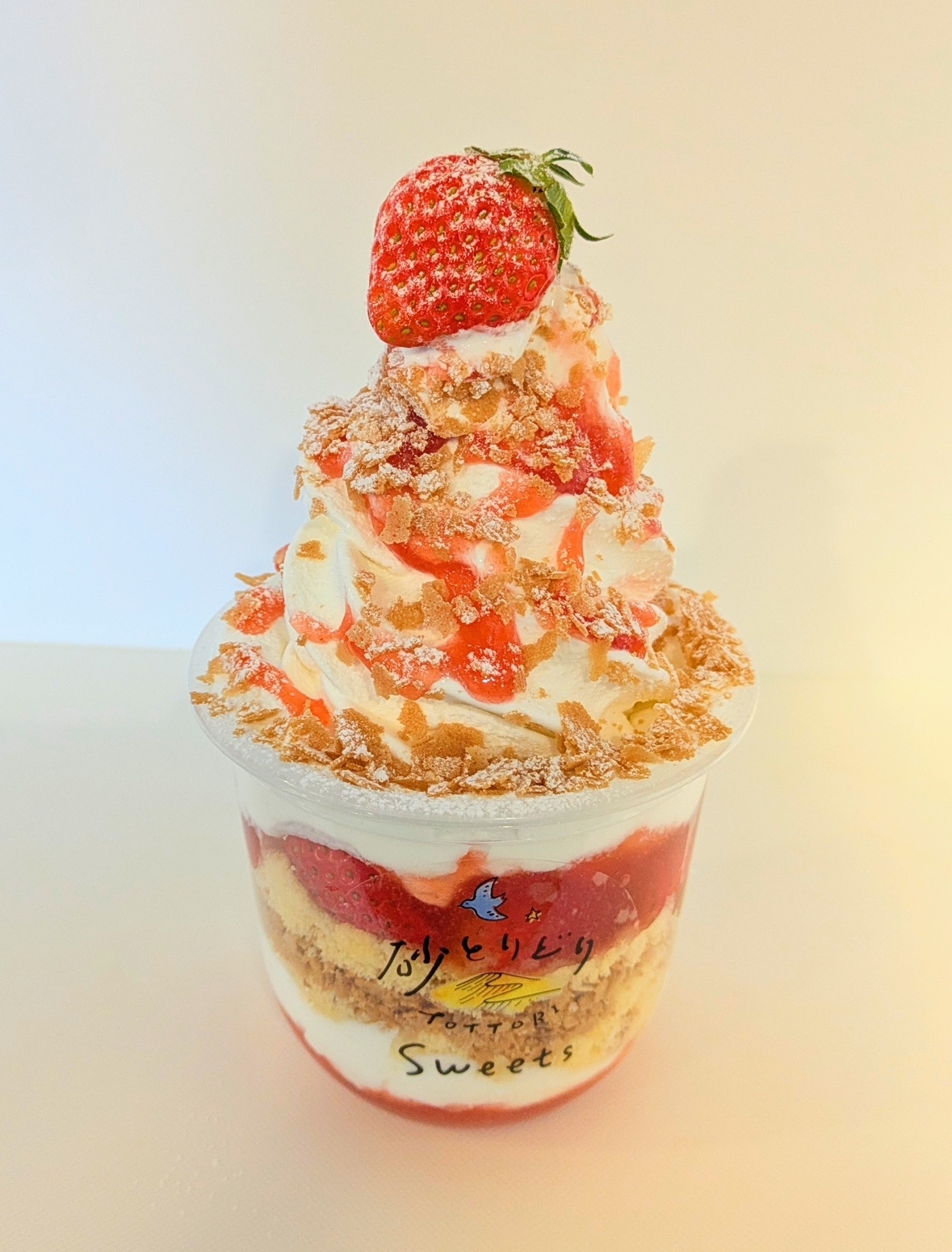 砂パフェ いちご