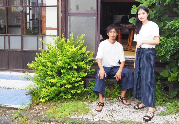 遠州刺し子ハカマパンツ(4)