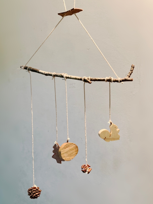 木工ワークショップ/森のモビールづくり