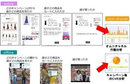 オムニチャネル行動+CVR分析