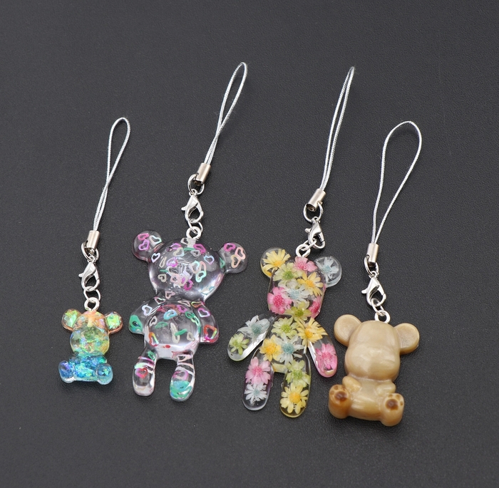 キーホルダー制作キット完成品