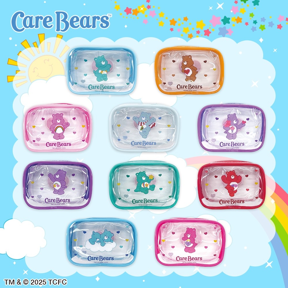 ▲ケアベアクリアミニポーチ(全10種)