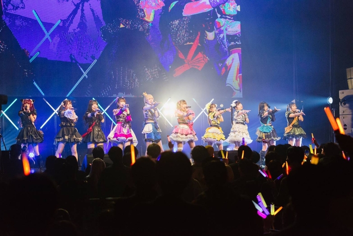 所属アイドルライブ風景　1