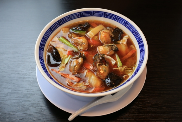 旨辛!赤穂牡蠣のあんかけラーメン