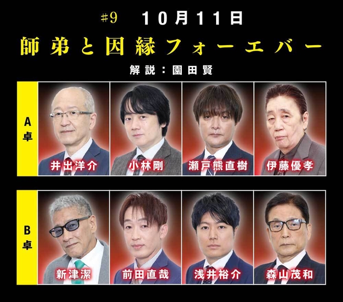 #9 10月11日「師弟と因縁フォーエバー」