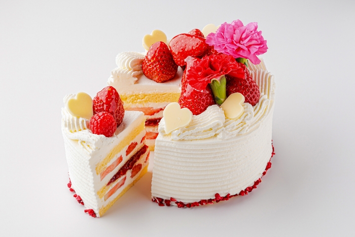 母の日ショートケーキ