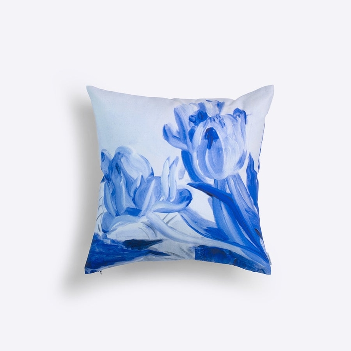 クッションカバー45×45 | 青いチューリップ 5,175円(税込 5,692円)