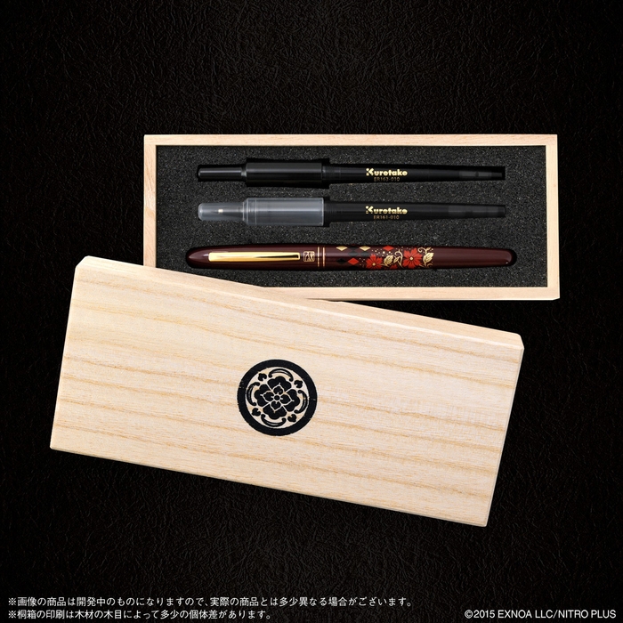 刀剣乱舞ONLINE 手紙ぺん 蒔絵物語(全3種)(加州清光_商品イメージ4)